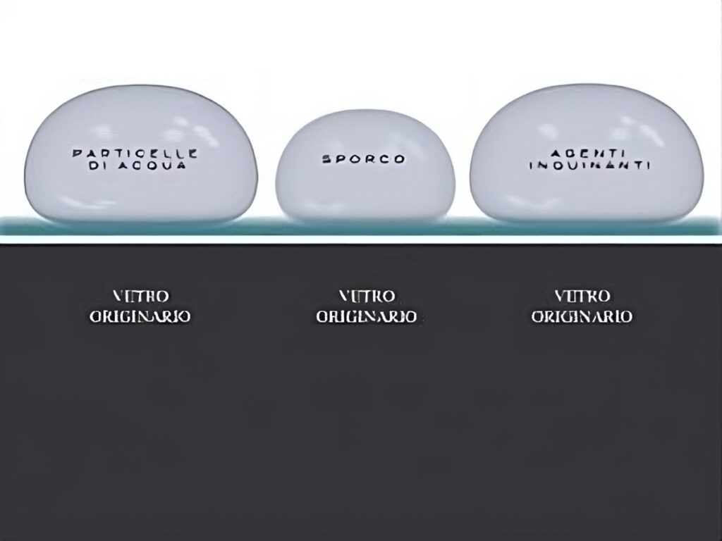 dettaglio vetro perfetto